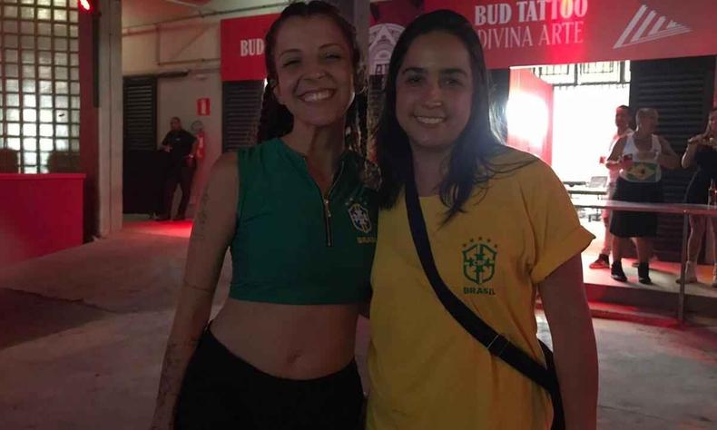 Brbara Jardim e Elisa Frana