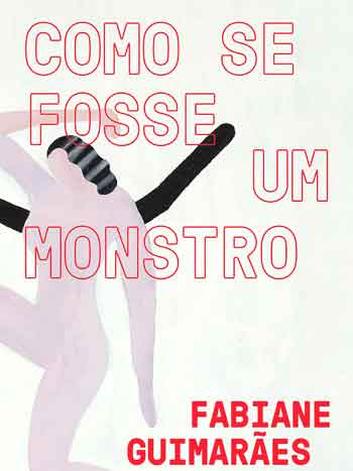 Ilustrao de figura feminina na capa do livro Como se fosse um monstro
