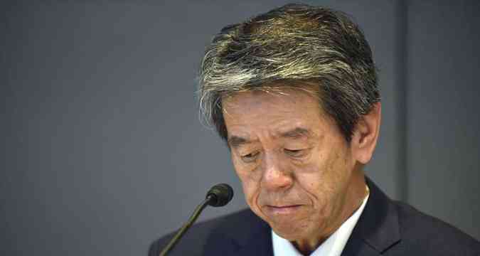 Hisao Tanaka foi demitido por irregularidades na apresentao da contabilidade do grupo(foto: AFP PHOTO / KAZUHIRO NOGI )