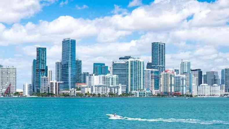 Miami est atraindo novos moradores, tanto de dentro quanto de fora dos Estados Unidos(foto: Getty Images)