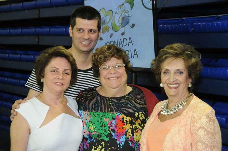 Samuel Lacerda, Maria da Graça Gomes da Silva, Anna Lúcia Gazzola e Maria Ignez Coutinho(foto: marcos vieira/em/d.a press) Samuel Lacerda, Maria da Graça Gomes da Silva, Anna Lúcia Gazzola e Maria Ignez Coutinho(foto: marcos vieira/em/d.a press)