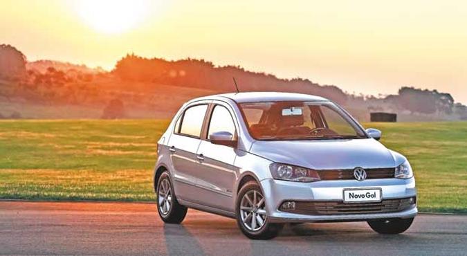 Com 8% de participação de mercado, o Gol é líder em vendas no brasil há 25 anos(foto: ARQUIVO VOLKSWAGEM) Com 8% de participação de mercado, o Gol é líder em vendas no brasil há 25 anos(foto: ARQUIVO VOLKSWAGEM)