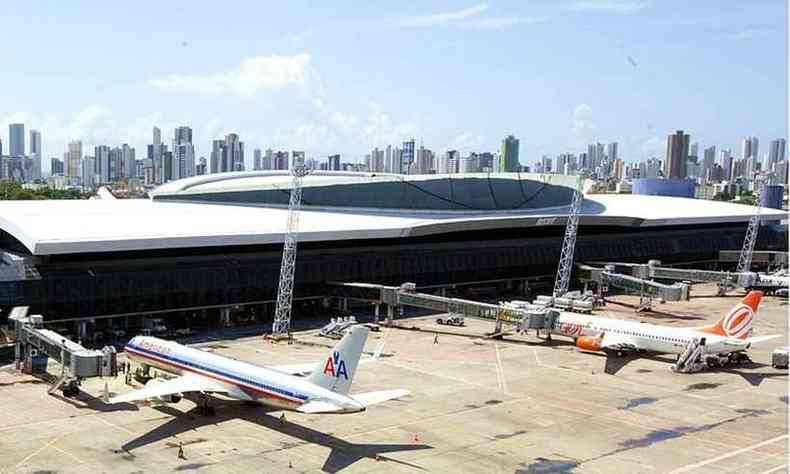 Aeroporto Internacional de Recife(foto: Reproduo da internet/Wikipedia/Portal da Copa)