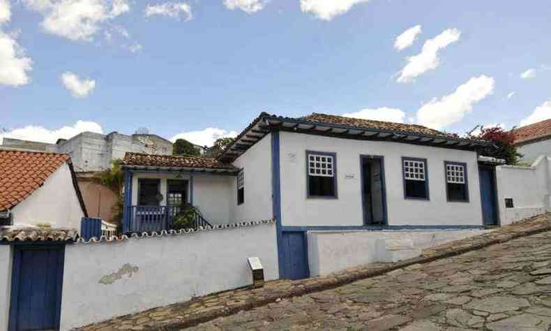 Casa de Juscelino, em Diamantina, ganhou programao cultural mensal(foto: Juarez Rodrigues/EM/D.A Press)