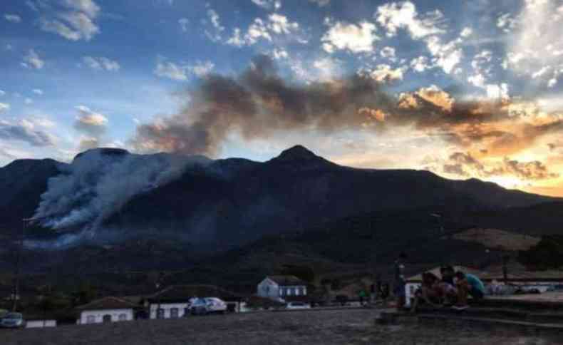 Uma das ocorrncias acontece na Serra do Caraa, em Catas Altas(foto: Reproduo Instragram)