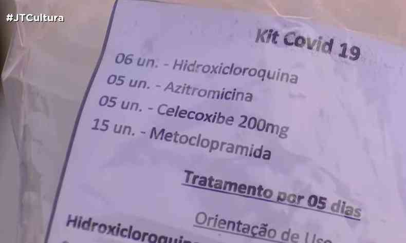 Prefeitura de Porto Feliz, na regio metropolitana de Sorocaba (SP), distribui 'Kit COVID-19' para quem tem sintomas iniciais da doena(foto: Reproduo/TV Cultura)
