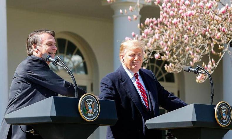 Bolsonaro e Trump