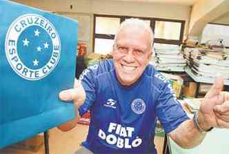 Luiz Srgio no se importa de gastar R$ 1.800 por ano com o Cruzeiro: 