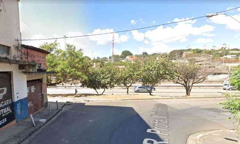 Corpo foi localizado na Rua Mariana Procpio, prximo  Via Expressa(foto: Google Street View/Reproduo)