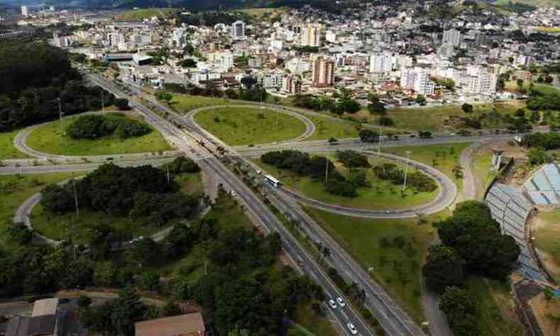 Ipatinga  a maior cidade do Vale do Ao e agora est inserida na onda verde do Plano Minas Consciente(foto: PMI/Divulgao)