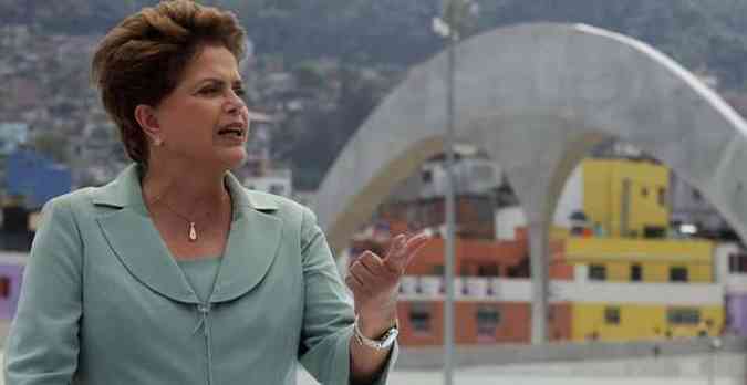 Dilma disse que o Pas precisa ter mais eficincia no que diz respeito  logstica, energia e tributao para dar competitividade  economia.(foto: MARCOS DE PAULA/AE RJ )
