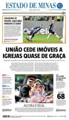 Confira a Capa do Jornal Estado de Minas do dia 20/05/2018