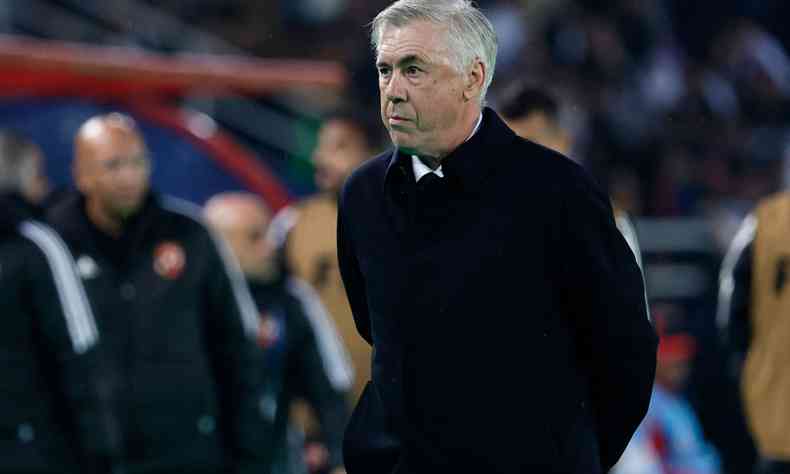 Carlo Ancelotti, tcnico do Real Madrid