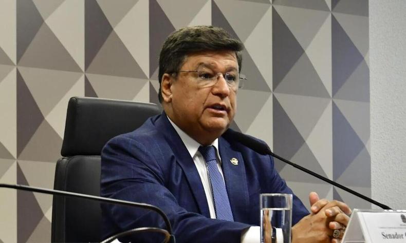 Senador Carlos Viana (Podemos-MG) reclamou que o governo federal não citou o Hamas na nota que condenou os ataques a Israel(foto: Waldemir Barreto/Agência Senado) Senador Carlos Viana (Podemos-MG)