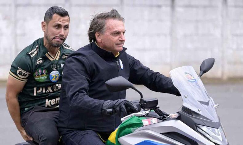 Cleitinho Azevedo e Jair Bolsonaro