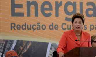 Presidente Dilma Rousseff no anncio das medidas avisou que mudanas propostas tm amparo legal(foto: WILSON DIAS/ABR)
