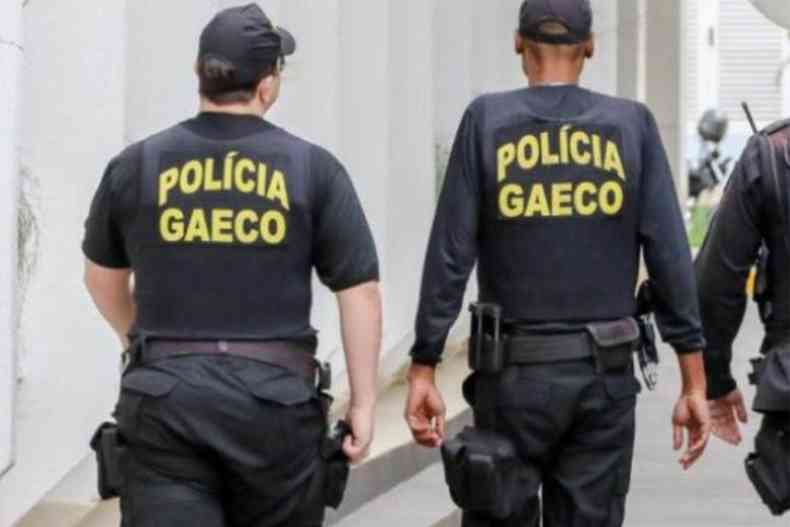 Membros do Grupo de Atuao Especial de Combate ao Crime Organizado (Gaeco)