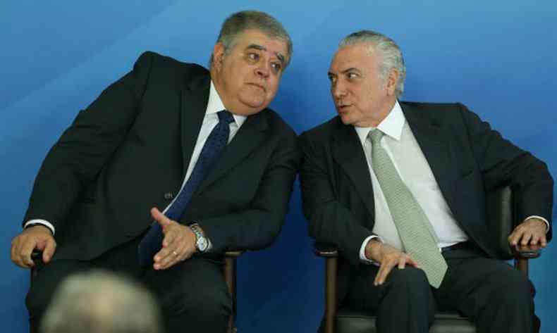 Carlos Marun era um dos mais fieis aliados de Michel Temer e Eduardo Cunha.(foto: Valter Campanato/Agncia Brasil)