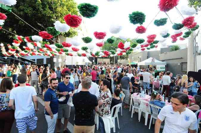 Evento que comemora o Dia de Portugal leva comidas tpicas do pas europeu ao Bairro Cidade Jardim, em BHGladyston Rodrigues/EM/D.A PRESS