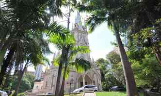Igreja da Boa Viagem, na Regio Centro-Sul de Belo Horizonte (foto: Rodrigo Clemente/EM/DA Press)
