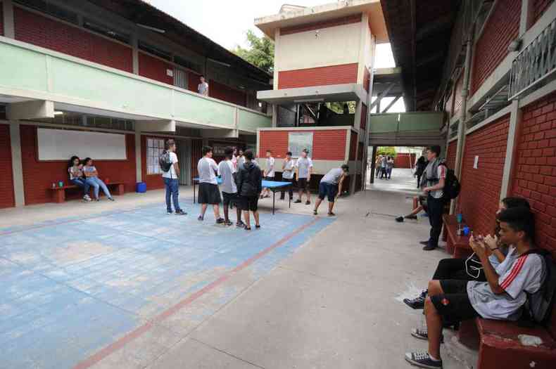 MPMG recomenda que a prefeitura crie programas alternativos s aulas presenciais, que no tm previso de retorno(foto: Juarez Rodrigues/EM/D.A Press - 28/11/19)