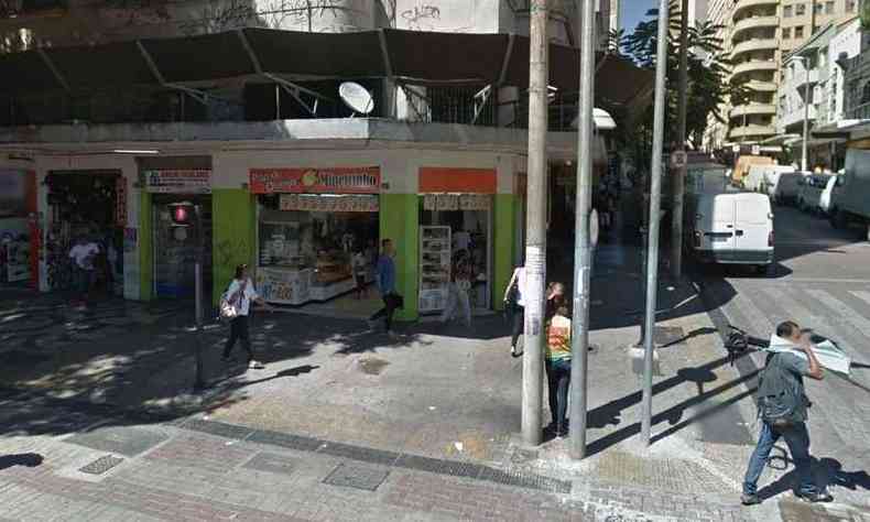 Lanchonete est localizada na Avenida Santos Dumont, nmero 415(foto: Reproduo/ Google Street View)