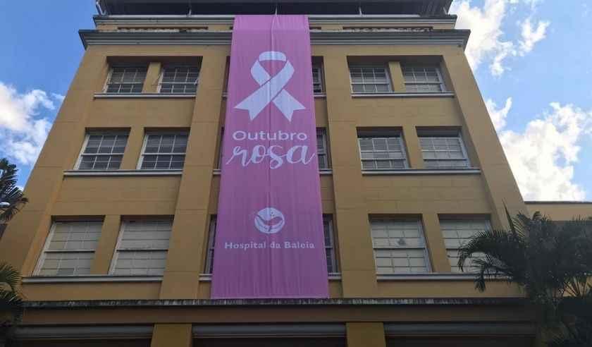 Outubro Rosa Hospital Baleia Ganha Faixa Doada Por Ex Paciente Gerais Estado De Minas