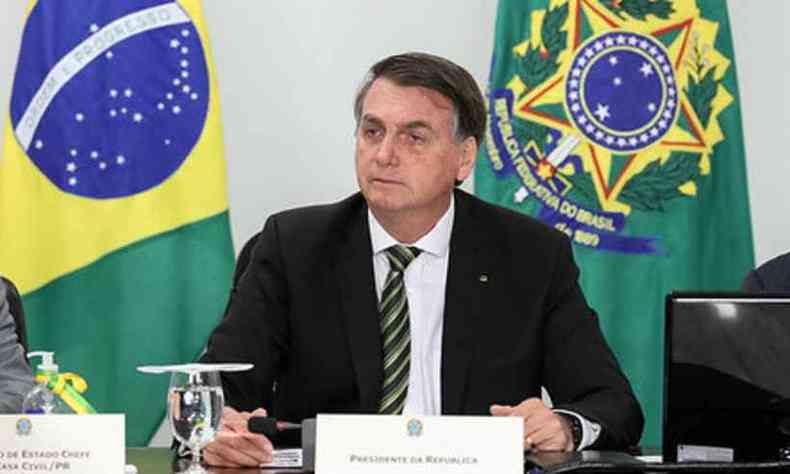 Jair Bolsonaro, presidente da Repblica(foto: Marcos Corra/ PR)