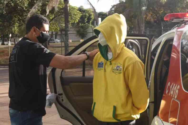 Pedro Henrique  suspeito de participar de um esquema nacional de trfico de drogas(foto: Ed Alves/CB/D.A Press)