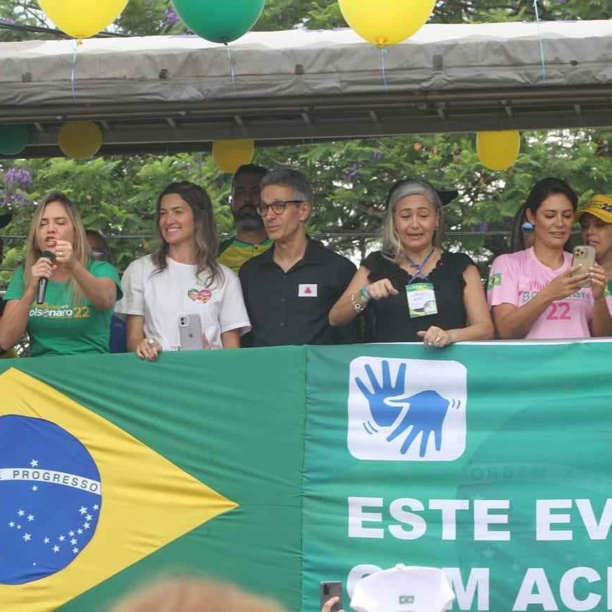 Michelle Bolsonaro em BH: 'Mexeu com Zema, mexeu comigo' - Politica -  Estado de Minas