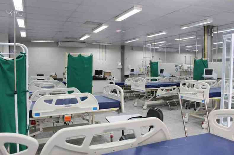 Nova ala para tratamento intensivo para pacientes com COVID-19 foi inaugurada no Hospital Regional de Betim