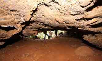 Uma das cavernas 