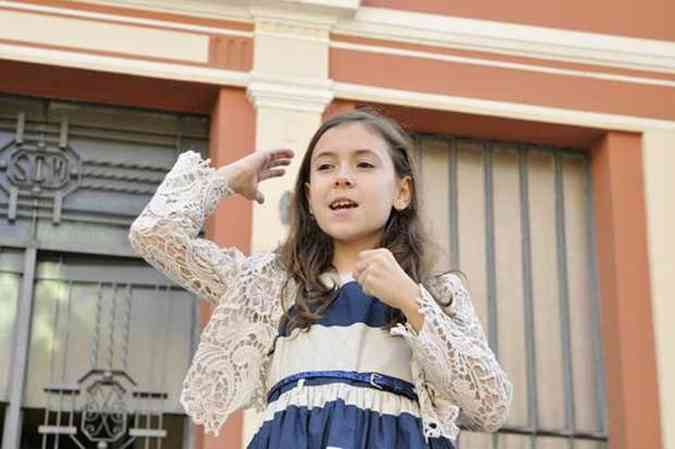 Maria Eduarda Carmo de Azevedo, 9 anos(foto: Ramon Lisboa/EM/D.A Press)