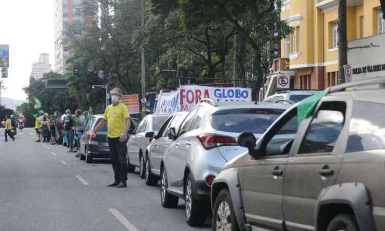 Manifestaes pela reabertura do comrcio tem sido constantes no Brasil(foto: Juarez Rodrigues/EM/D. A. Press)