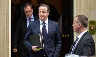 Cameron tambm defendeu que Assad deve deixar o poder na Sria(foto: LEON NEAL/AFP)