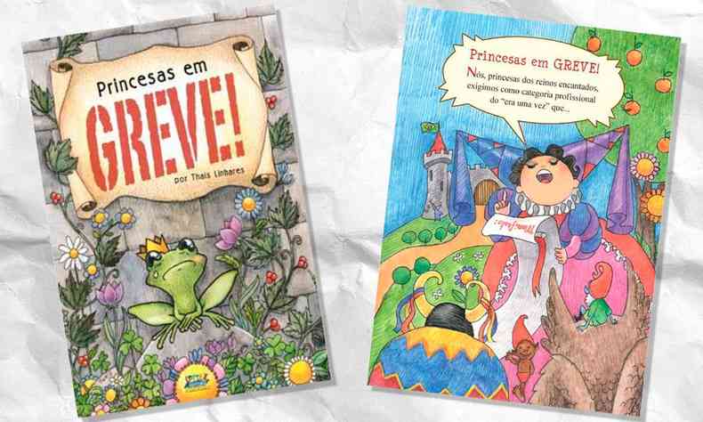capas dos livros foto da escritora e ilustradora carioca Thas Linhares