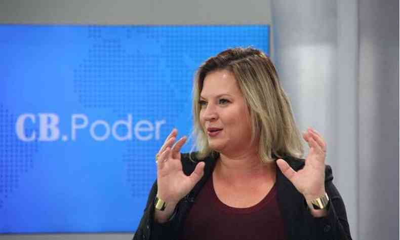 Pelos clculos de governistas, como Joice Hasselmann, nmero de votos deve chegar a pouco mais de 340 (foto: Barbara Cabral/Esp. CB/D.A Press)