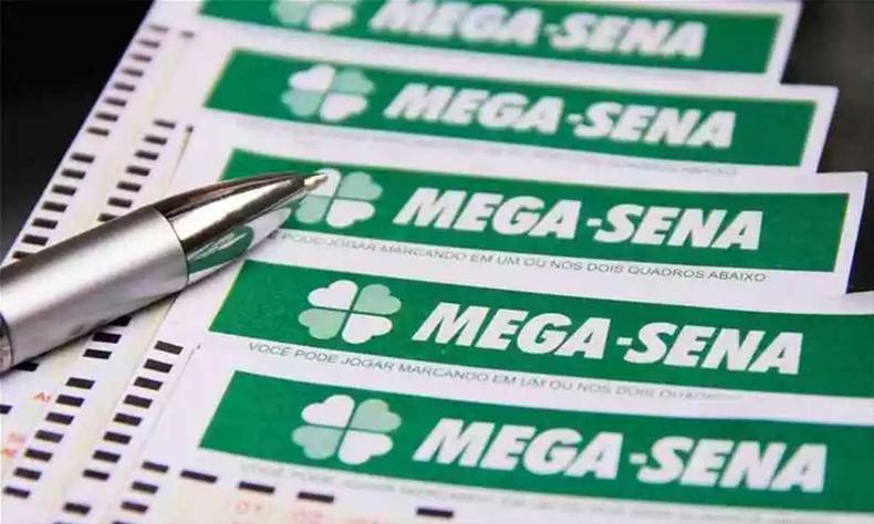 Ganhador iniciou os processos para retirar o prêmio, segundo a Caixa Econômica Federal(foto: Caixa / Divulgação) Bilhete da Mega-sena