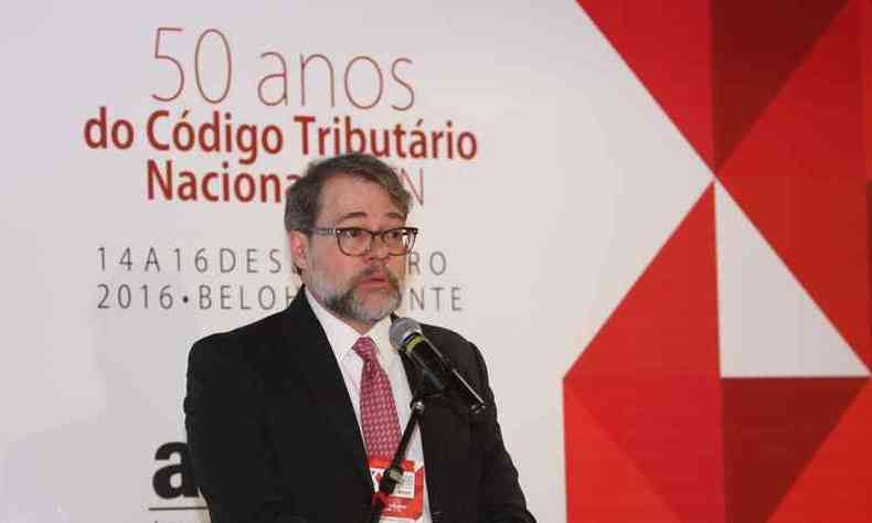 Ministro Dias Toffoli participou nesta sexta-feira de congresso sobre direito tributrio, em Belo Horizonte(foto: Edsio Ferreira/EM.D.A Press)