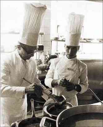 O chef Lucien Iltis foi pioneiro da alta cozinha em Minas(foto: Arquivo Senac)