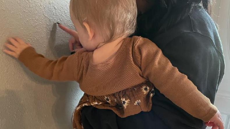 Michelle e sua filha nos Estados Unidos