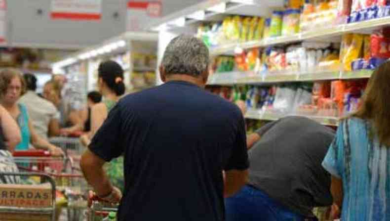 Supermercados e farmcias so excees durante a paralisao(foto: Fecomrcio MG/divulgao)