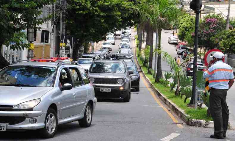 Moradores de BH podero sugerir melhorias para o trnsito e transporte(foto: Ramon Lisboa/EM/D.A Press)