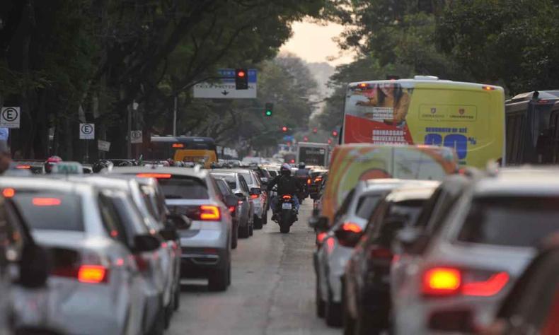 Centro de Belo Horizonte em 12 de setembro