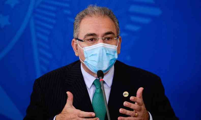Ministro da Saúde Marcelo Queiroga