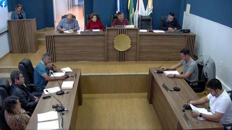 Vereadores em Cambuí votaram projeto em duas reuniões(foto: Câmara Municipal de Cambuí) Vereadores em Cambuí