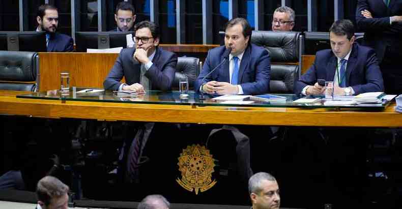 O presidente da Cmara, Rodrigo Maia (DEM-RJ), j cobrou do governo a apresentao da proposta de reforma administrativa, que estava prevista desde o ano passado (foto: PABLO VALADARES/CMARA DOS DEPUTADOS)