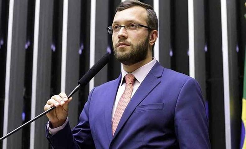 Filipe Barros (PSL) comentou boato nas redes sociais(foto: Divulgao/Cmara dos Deputados)
