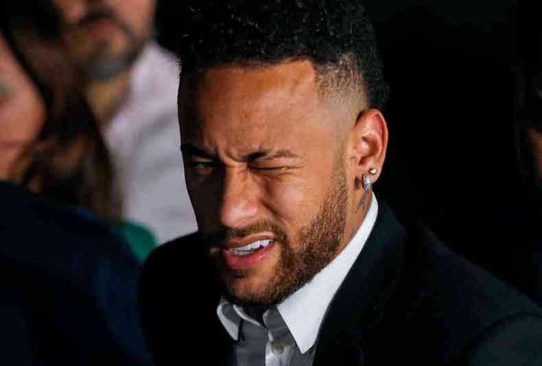 Neymar foi acusado de estupro pela modelo Najila Trindade em 31 de maio(foto: NELSON ALMEIDA/AFP)