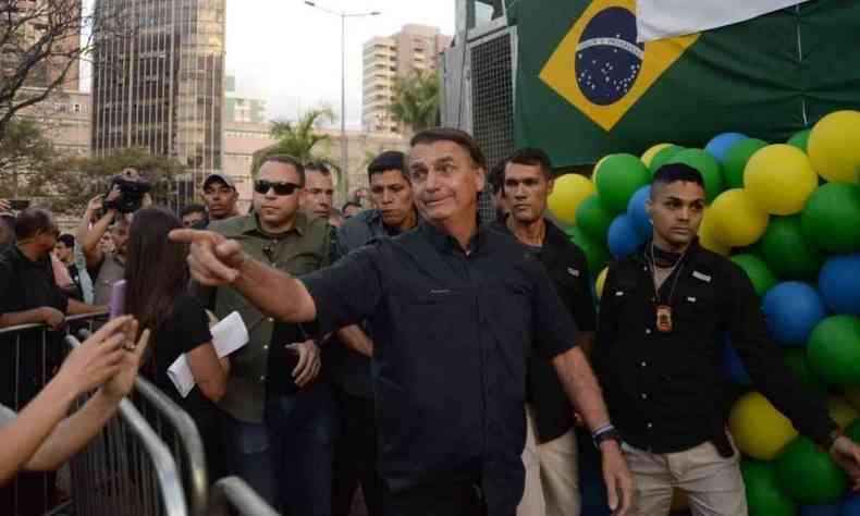 Jair Bolsonaro em BH